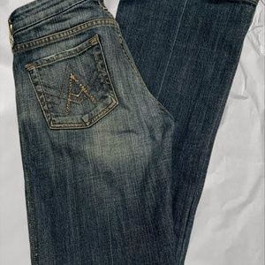 7 For All Mankind Crystal Pocket Slim-Cut Flair